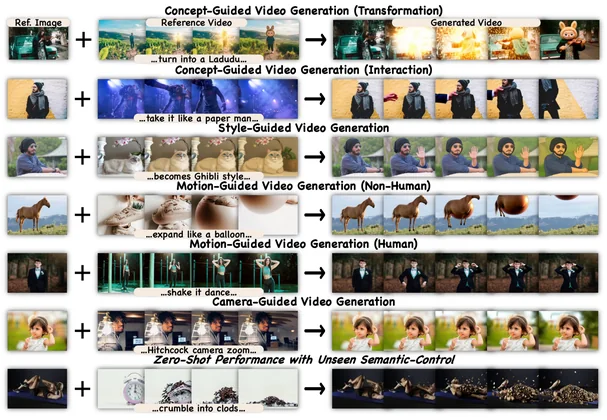 Video-As-Prompt: Unified Semantic Control for Video Generation — overview